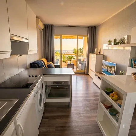 Vue T2 Luxe Climatise Marina Baie Des Anges, Plages A 100 M 公寓 卢贝新城
