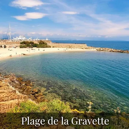 Vue T2 Luxe Climatise Marina Baie Des Anges, Plages A 100 M 公寓 *