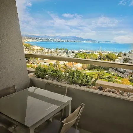 Vue T2 Climatise Marina Baie Des Anges, Etage 11, Plages A 100 M 公寓 卢贝新城